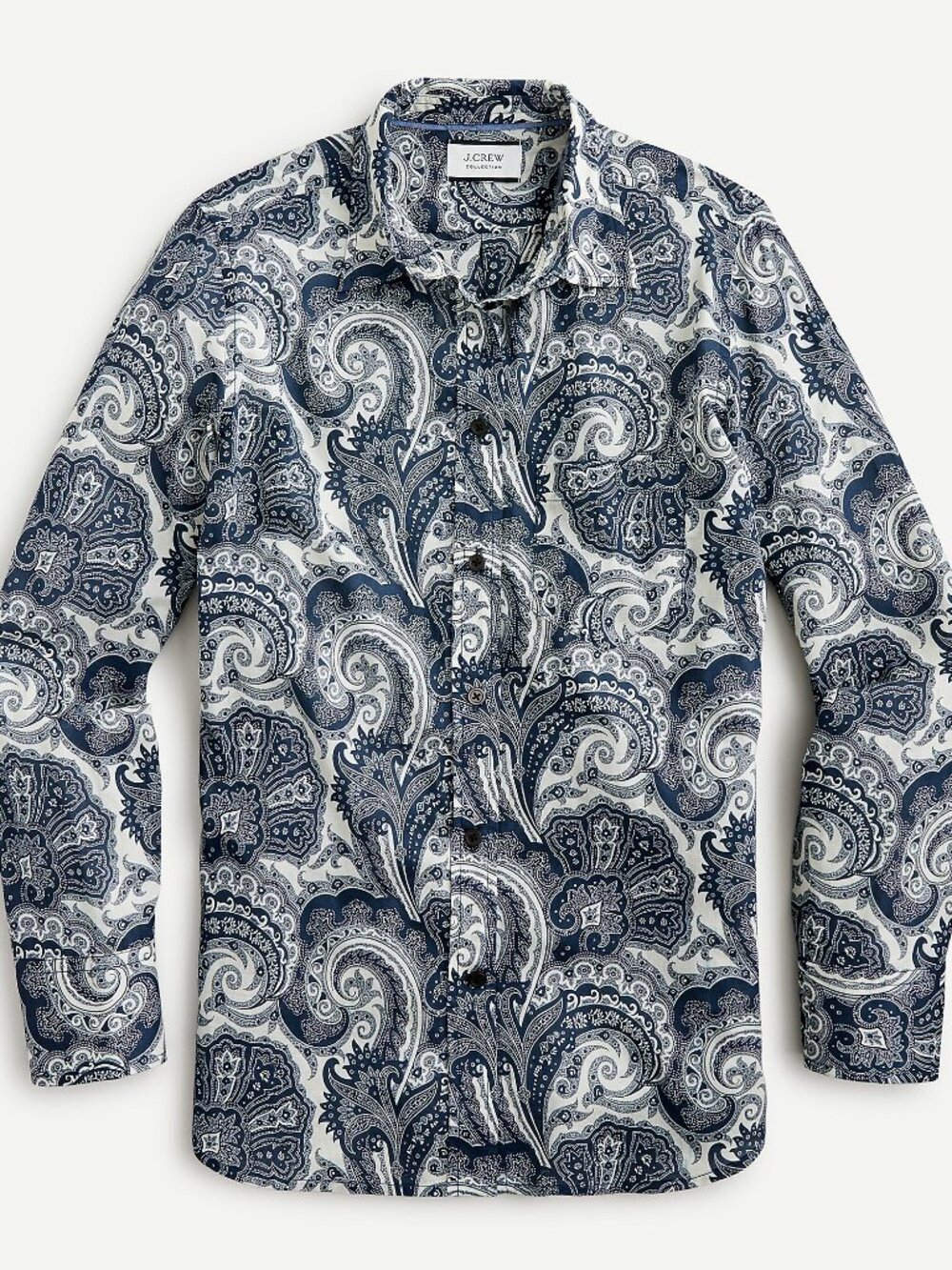 JCrew Collection classic-fit shirt in Ratti® midnight paisley